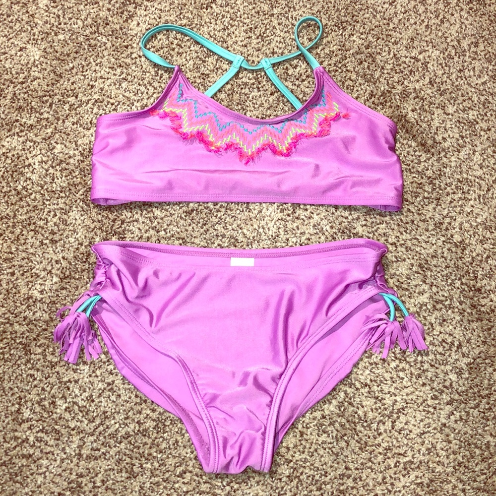 Cat & Jack Purple Swimsuit